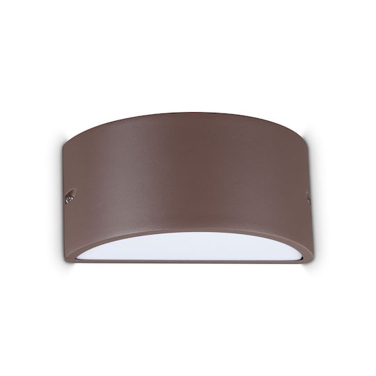Ideal Lux Rex Wall-Mounted Outdoor Light 25x13x12εκ.