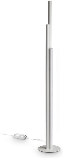 Ideal Lux Dorica LED Stehleuchte H190xB30cm. mit Warmweißem Licht 7950lm Weiß