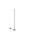 Ideal Lux Dorica LED Floor Lamp H190xW25cm. with Warm White Light 7100lm Gray