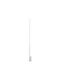 Ideal Lux Essence LED Φωτιστικό Δαπέδου Υ160.5xΜ10εκ. με Θερμό Λευκό Φως 2400lm Λευκό