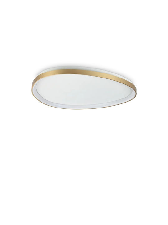 Ideal Lux Gemini Deckenleuchte 81cm Gelb mit Integrierter LED