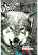 Back Me Up Heft Geregelt B5 40 Blätter Skate Wolf 1Stück