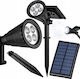 Verk Group Wall Mounted Solar Light Warm White with Photocell 14cmx8.5cmcm