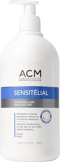 Laboratoire Acm Sensitelial Cremă Emolientă de Corp Pentru Utilizare Zilnică 500 Ml
