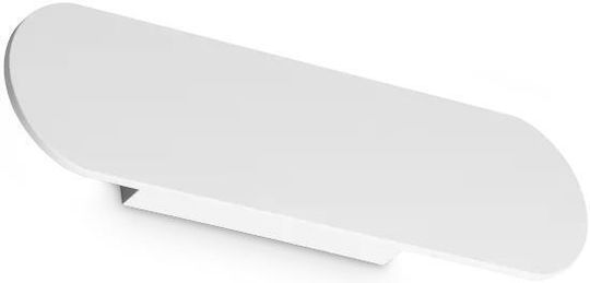 Ideal Lux Modern Wall Lamp with Integrated LED and Warm White Light 33x5x9cm