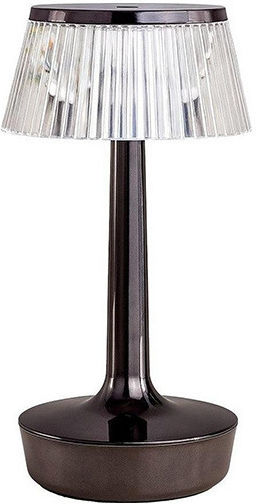 Eko Light Πορτατίφ LED με Μαύρο Καπέλο και Βάση