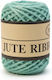 Jute Turquoise Lace 2mm X 10m Crafts