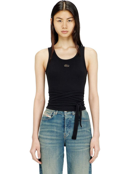 Diesel Γυναικείο Καλοκαιρινό Crop Top Βαμβακερό...