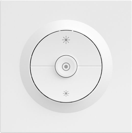 Sonoff Dimmer Switch with LED Button Frame 400W in White Colour