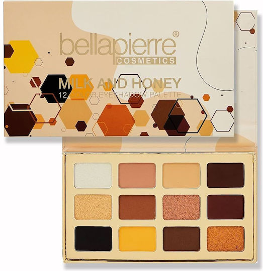 Bellapierre Cosmetics Paletă cu Farduri de Pleoape Formă Solidă 25gr