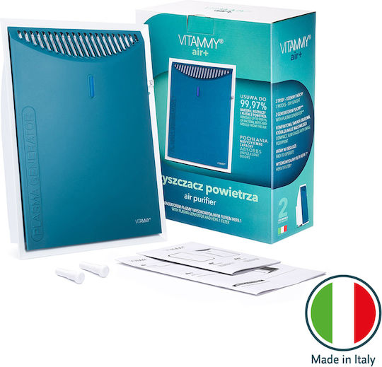 Vitammy Air + Pa600 Generator Plasmă Purificator Aer Filtru Hepa 2 Viteze Fabricat În Italia