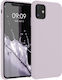 KWmobile Umschlag Rückseite Silikon Lila (iPhon...