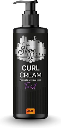 Shave Factory Curl Cream Twist 400ml Hydrating Curl Cream