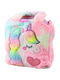 Lean Toys Geantă De Umăr Roz 24x9x24cm Pentru Copii