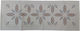 Traverse Stampo 40x120cm Etamin Knossos Sunbeam Beige Gold Pero 326