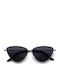 Red Raven Wannabe Ochelari De Soare Pentru Femei Cu Ramă Metalică Gunmetal Polarized
