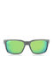 Red Raven Kelly Unisex Sunglasses with Gray Frame and Green Lens 48953062687054