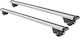 Farad Roof Bars Aluminum 2014-2018 (with Roof Rack Legs and Lock) Silver