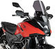 Dark Smoke Touring Motorcycle Windscreen Compatible With Honda NC750X DCT 25-26 22508F Puig
