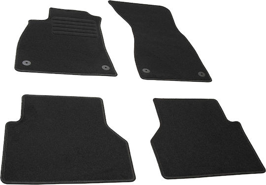 Standard Black Carpet Floor Mats Compatible with Audi A6 Ix 4l