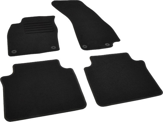 Standard Black Floor Mats Compatible with Audi A8 4N
