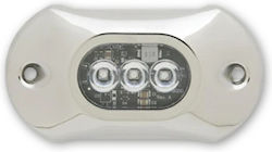 Attwood Underwater Led Lantern Blue Inox Cover 3 Led