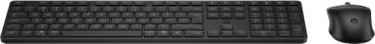 HP 495C Kabellos Tastatur & Maus Set Englisch US