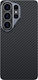 AmazingThing 360 Full Cover Aramid Fiber / Σιλικόνης Μαύρο (Galaxy S26 Ultra)