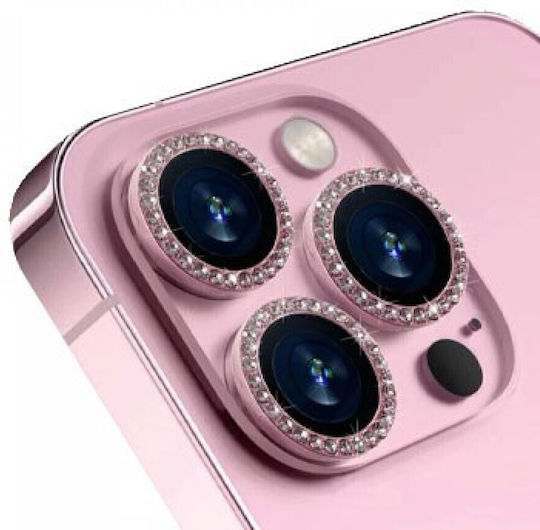 Anti-Scratch Camera Protection Glass iPhone 11 11 Pro 11 Pro Max 12 12 Pro 12 Mini Pink Diamond