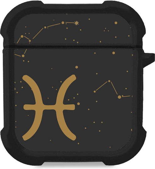 Θήκη Σιλικόνης Sonique Zodiac Series Airpods 1/2 Pisces