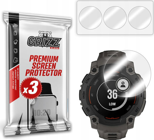 Grizzglass Hydrofilm Hydrogel-Folie Garmin Instinct E 45mm