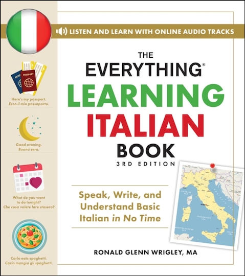 Everything Learning Italian Book, 3rd Edition - Adams Media Corporation - Paperback / Softback