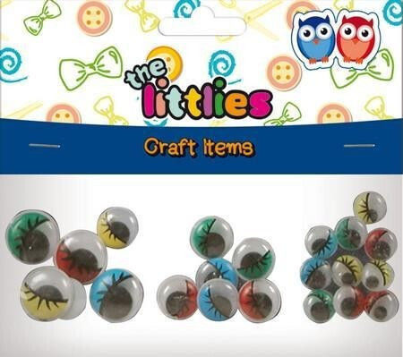 Littlies Ματακια Κινουμενα 22 Τεμ Χρωματιστα 000646630