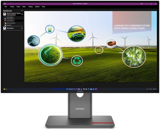Lenovo ThinkVision P27Q-40 IPS Monitor 27" QHD 2560x1440 With Response Time 6ms GTG
