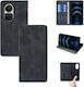 Θήκη Πορτοφόλι Vintage Magnet Wallet Sonique Oppo Reno10 Pro 5g Μαύρο