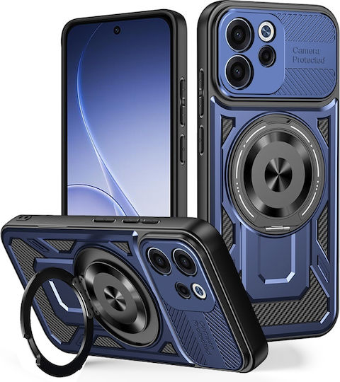 Magnetic 360 Full Cover Albastru (Oppo Reno15 F, Oppo Reno15 FS 5G)