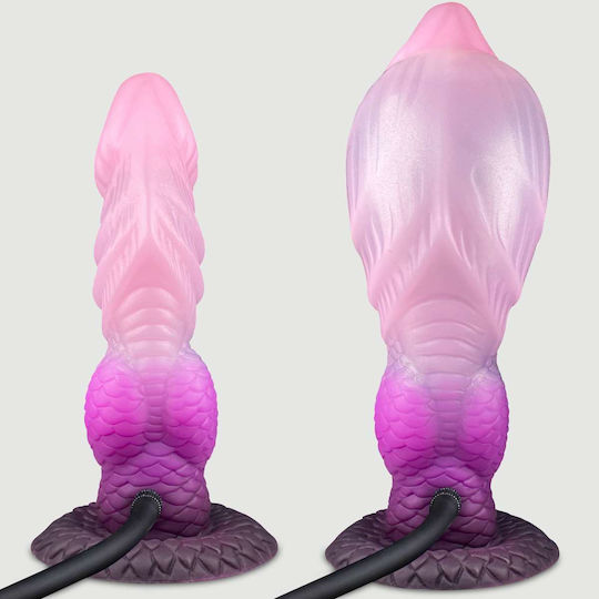 Ρεαλιστικό Dildo Φουσκωτό με Βεντούζα Flesh 21cm
