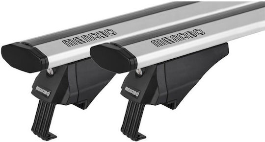 Menabo Car Roof Bars Aluminum Blade M Silver 118 Cm End Alfa High Dacia Duster Oroch 5 Doors 2016> Raised Rails 2 Pieces 12920/mb Mp.12920/mb-4