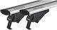 Menabo Aluminum Roof Bars Blade M Silver 118 Cm End Alfa High Citroen C4 Cactus 5 Doors 2014>2018 Flush Rails 2 Pieces 12920/mb Mp.12920/mb-2