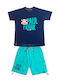 Kids' Set with Shorts Summer 2pcs Blue