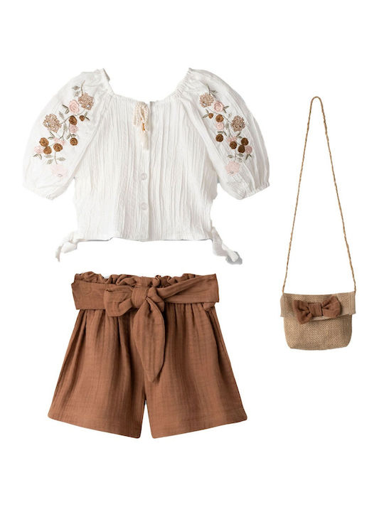 Комплект Лято 2бр White, Brown