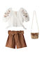 Комплект Лято 2бр White, Brown