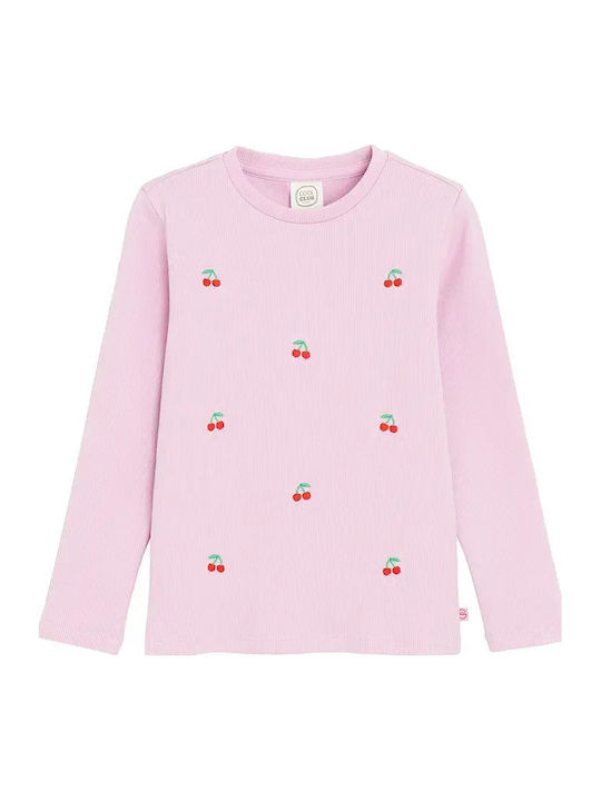 Kinderhemd Langarm Rosa