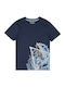 Kids' T-shirt Navy Blue