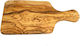 Olivenholz Erleben Επιφάνεια Κοπής για Ψωμί Ξύλινη Καφέ 30x15cm