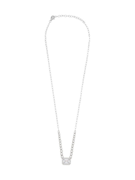 Breeze Colier cu Diamant & Zirconiu