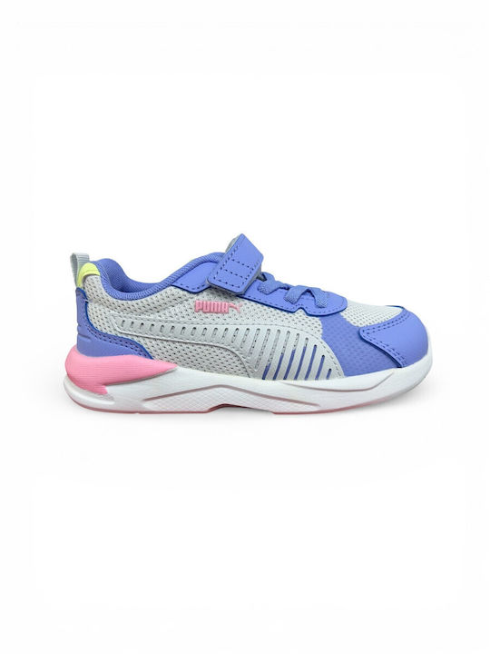 PUMA X-ray 3 Παιδικά Sneakers με Σκρατς Λευκά