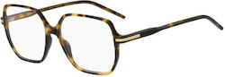 Boss Brillengestelle Mit Rezept Tartaruga Titanium