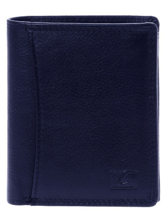 Lavor Leather Men's Wallet with RFID Blue