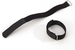 Adam Hall Velcro Kabelbinder in Schwarz Farbe (1 Stück) PRD-000027813
